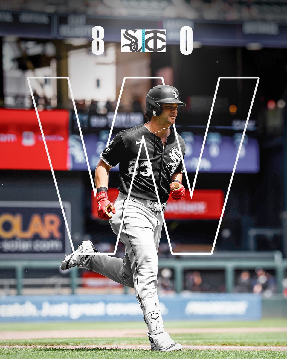 whitesox's tweet photo. a shutout dub https://t.co/yFtqk8OuMt