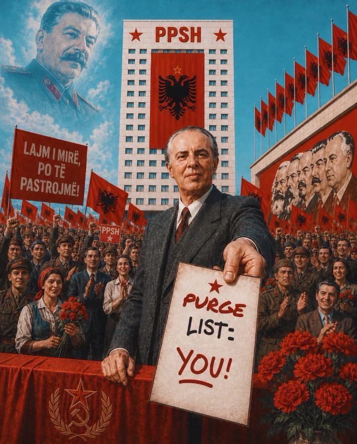 RedPill_Marxism's tweet photo. Nothing on Vatan's Wikipedia was anti-Marxist

On the other hand, Hoxha would be disgusted to see a tiny no-name party like yours cheerlead for LGBT rights in his name https://t.co/zKy6lziBsN
