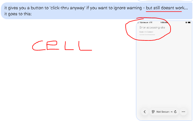 Sub_Creator's tweet photo. Hey @elonmusk - I was invited by @xai 2 interview thru the @grok recruiter website.  The link 2 interview will not resolve 2 recruiter website, possibly blocked by major internet providers here in NY.  No way to contact HR at @SpaceX or whoever in charge of recruiting.  Tried multiple browsers, different devices, cell service, neighbors house etc...  Furthermore, I was interviewed in early April for 2 other positions & there is no update of any form from those... I was also internally referred originally & that referral is in limbo...