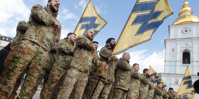 ultranancy's tweet photo. @SecGenNATO Do you admire Bandera Mr. Rutte?

 Zelensky the leader of neo-Nazi

The history books won't be kind

Luckily, there’s no Nazism in Ukraine......... https://t.co/tneszXt0TG