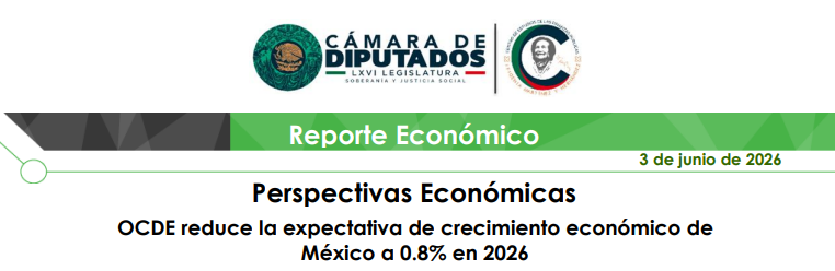 CEFP_diputados's tweet photo. Perspectivas Económicas OCDE junio 26
https://t.co/hmcI3V6bpq
OCDE reduce la expectativa de crecimiento económico de México a 0.8% en 2026 https://t.co/KGJJTFHaQW