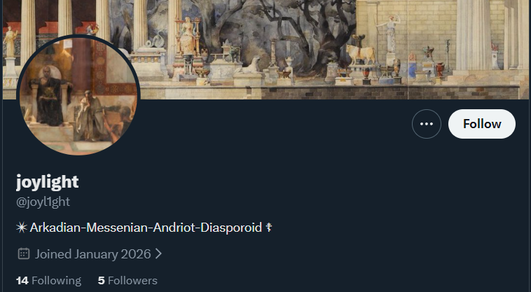 _CZP10C_'s tweet photo. @makedonien_mk @maco_queen Некое ретардирано инцел наци грче со пет следачи.😂 https://t.co/D8D0ll44rQ