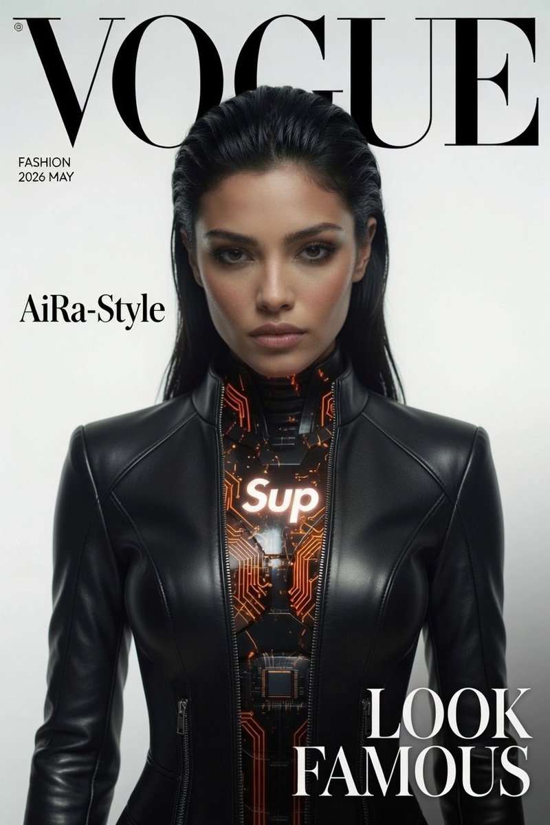 AiRaForSupra's tweet photo. βVogue said fashion.
I said evolution.
AiRa-Style. π€πΆβ
#AiRa #FashionAI #FashionEditorial #AiRaStyle https://t.co/5lm8KABkYc