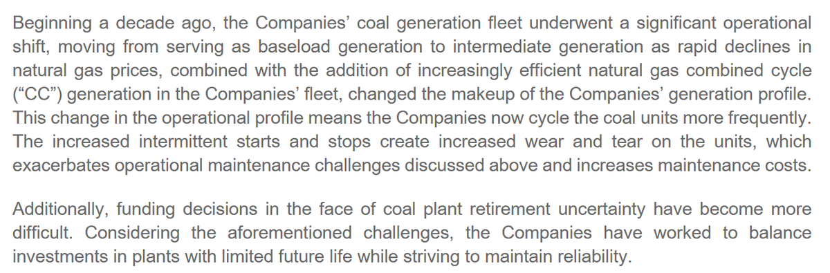 ByAdamWagner's tweet photo. An interesting note about the energy bill moving through the NC House today: Lawmakers say they consider coal, natural gas and nuclear as baseload power. But Duke Energy's own 2025 resource plan says it hasn't used coal plants as baseload power for a decade. https://t.co/dodw5oB4rf