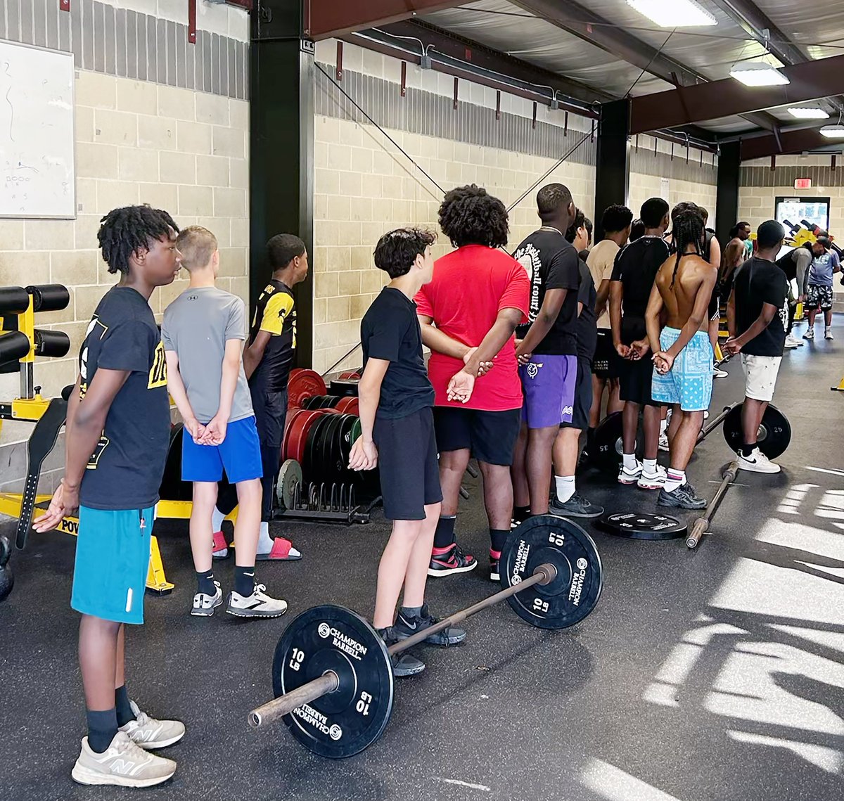 NacISD's tweet photo. More than 300 Nacogdoches ISD athletes are putting in the work this week as summer workouts begin for Dragons... both on the court and on the field. Workouts are scheduled throughout the summer in preparation for the 2026-27 academic year. https://t.co/Sc9EkthMki