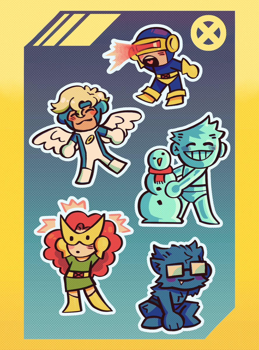 Tiiffycat's tweet photo. Mini first class, to fit in your pocket
#xmen https://t.co/FsuNTt9nQk