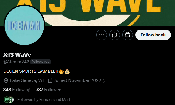 SportsByDustin's tweet photo. How does it feel to follow the biggest R-word on X and them not follow you back??? https://t.co/h58We8h2H1
