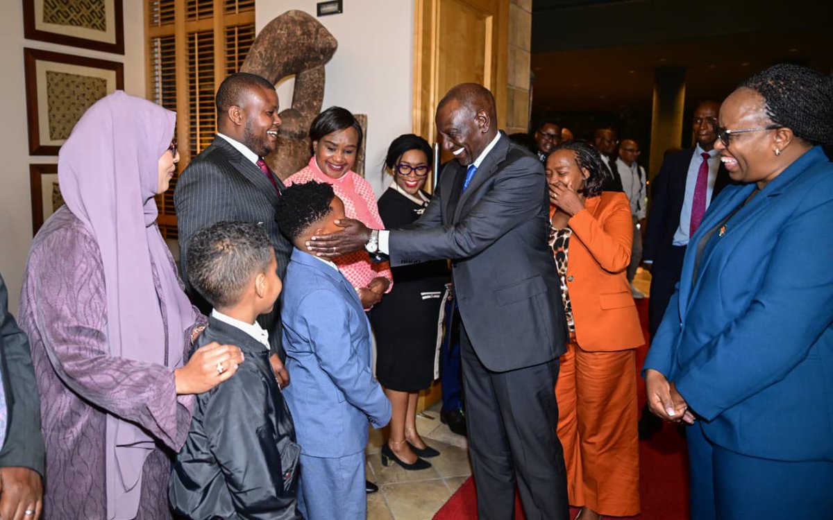MamaRachelRuto's tweet photo. I accompanied H.E. President William Samoei Ruto  on a State Visit to South Africa, a nation with which Kenya shares a rich history of friendship, solidarity, and cooperation.

As we engage with our South African counterparts, we reaffirm our commitment to strengthening ties, expanding opportunities for our people, and advancing a shared vision of progress, prosperity, and African unity. Together, we continue building bridges that benefit both our nations and our continent.