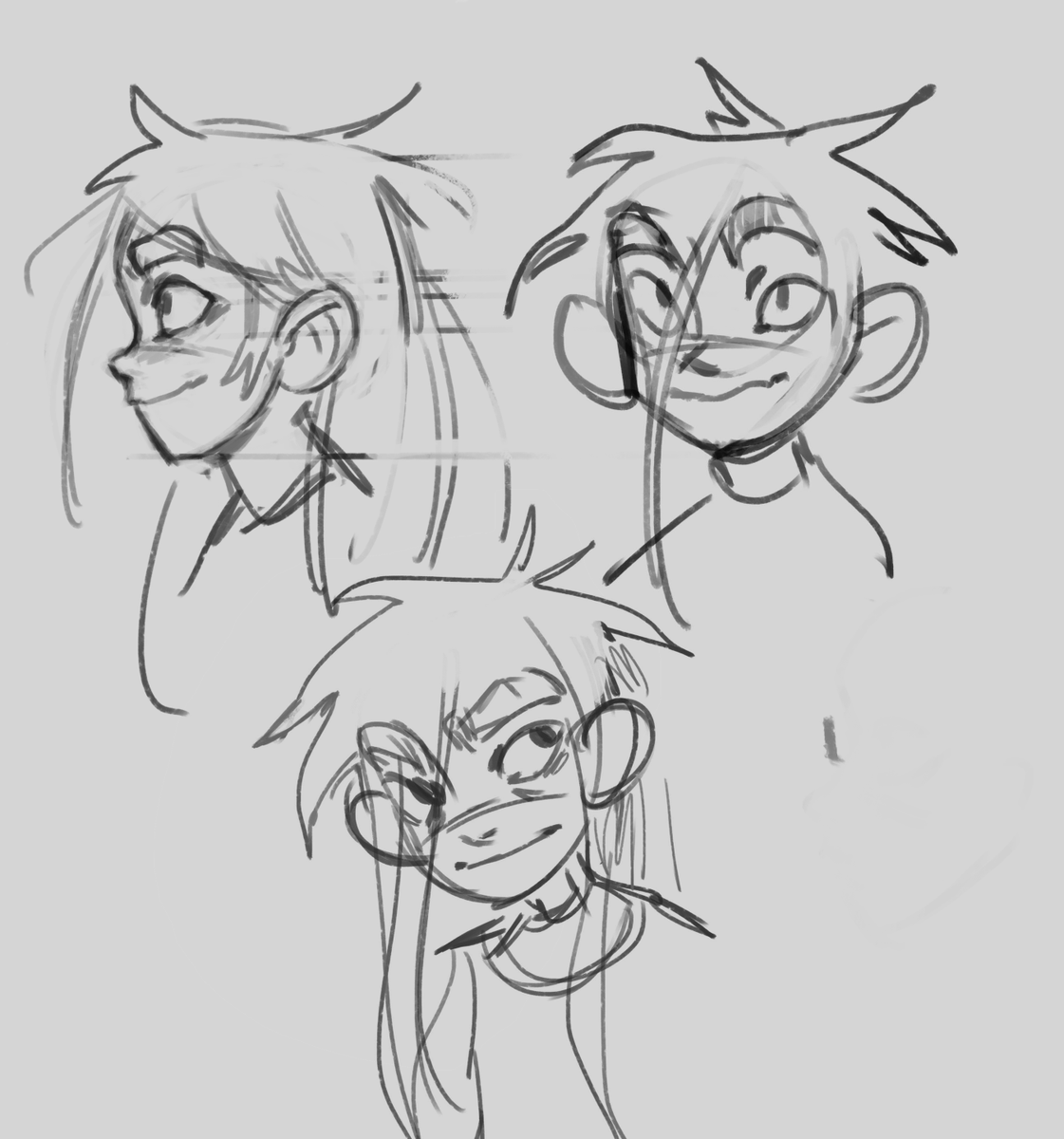 ilmerre's tweet photo. sketches. Ashlinn

#originalcharacter #OC #OCart #digitalart #art https://t.co/jBMbvhzLv3