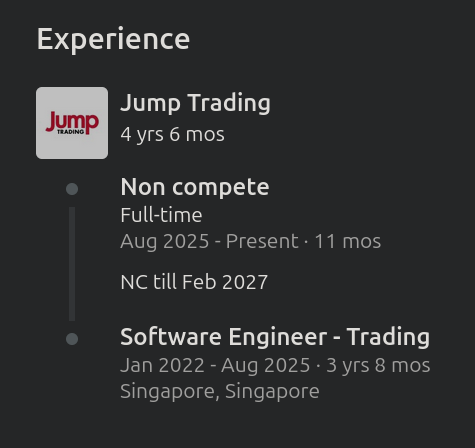 championswimmer's tweet photo. When you leave an HFT, they put you on a non-compete for 1 or even 2 years! This is the biggest gift from HFTs to open source world. 

Aman Gupta is being paid by Jump Trading (to sit at home) just added multi-token prediction to llama.cpp which speeds up local LLM models by 2x https://t.co/E79MsJiLwF