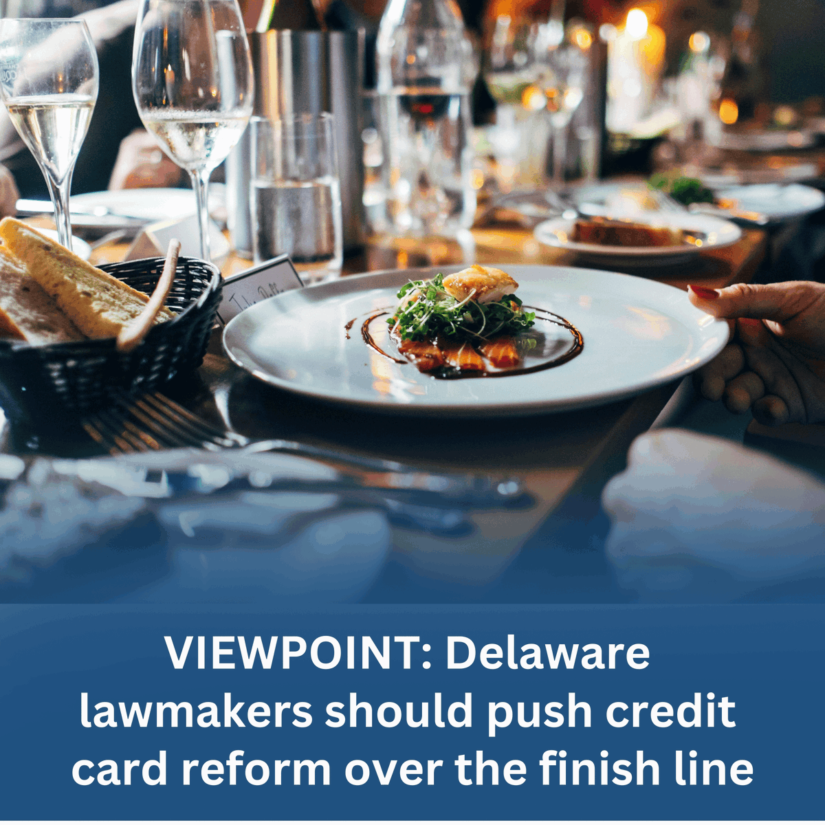 DeBusinessTimes's tweet photo. Harry's Hospitality Group Director of Operations and Partner Kelly O'Hanlon encourages Delaware lawmakers to push credit card reform over the finish line.

https://t.co/a0G23NB48R

#NetDe #CreditCard #Restaurants #Hospitality https://t.co/evIAm7238r
