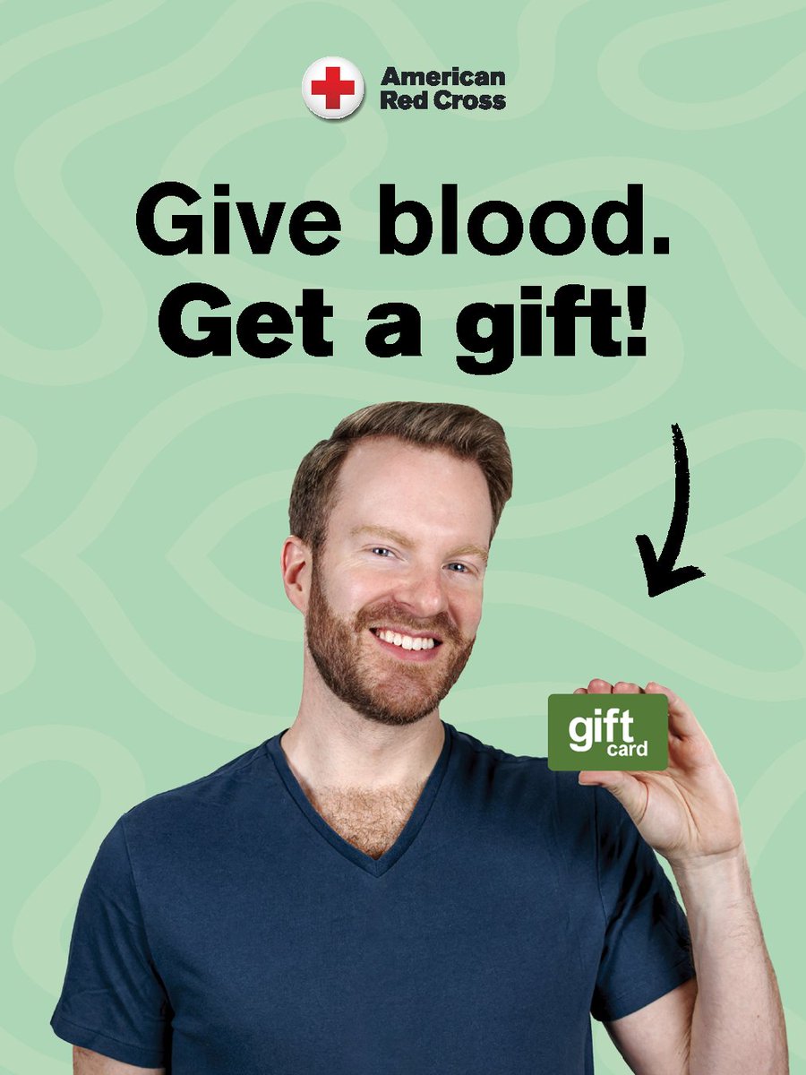 RedCrossMiss's tweet photo. Long days, bright nights and moments that matter. Make them possible for patients in need by giving blood June 1-28. 

As a thank-you, you’ll receive a $15 e-gift card to the merchant of your choice.

Celebrate more life &amp; book today: https://t.co/jWdOLEXfip https://t.co/HZq5JdSrvq