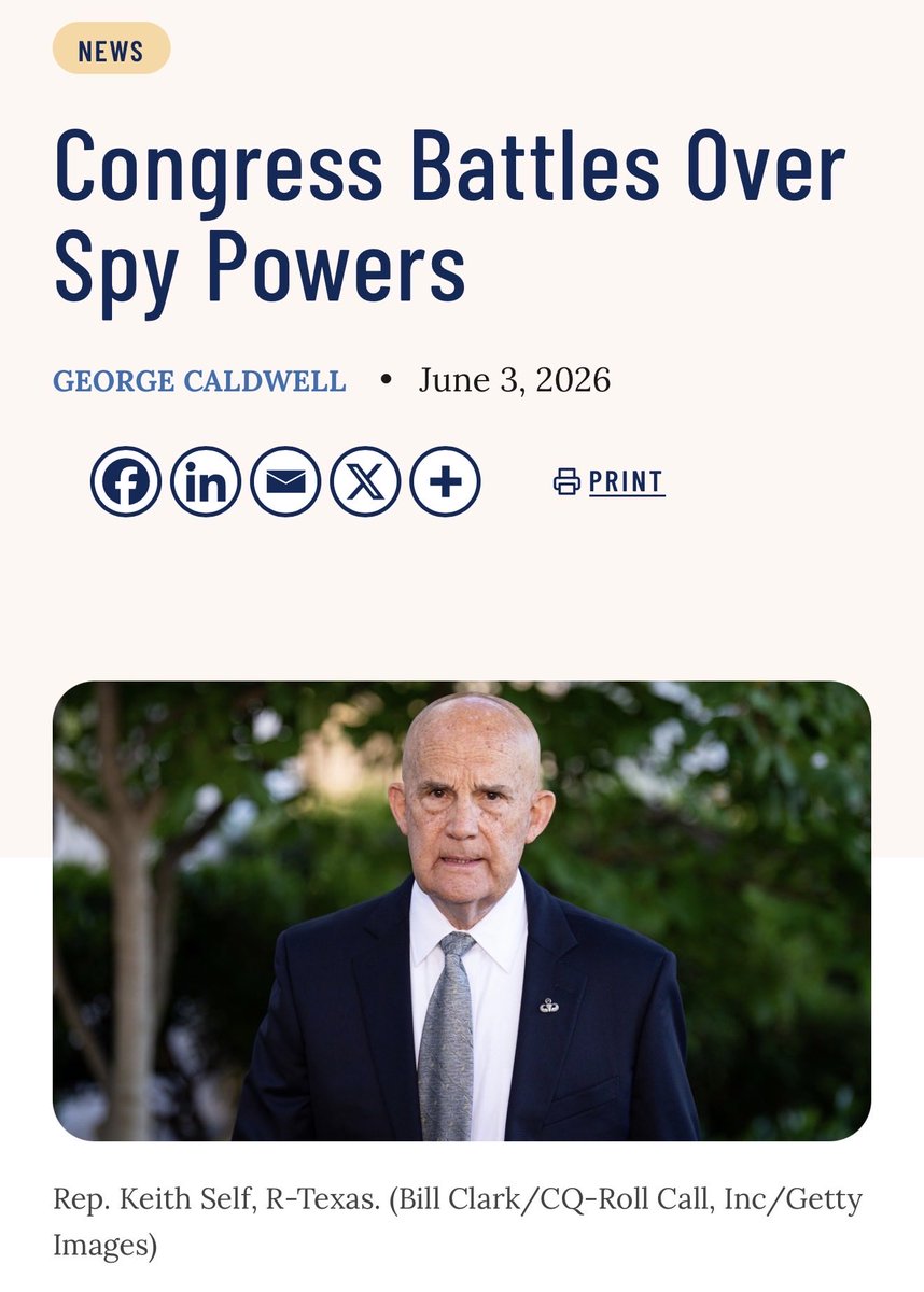RepKeithSelf's tweet photo. FISA expires next week.

Congress has a duty to reform it and defend the rights of the American people. 

We cannot compromise on the Constitution. It’s time to act. https://t.co/MH3QIGJfPC