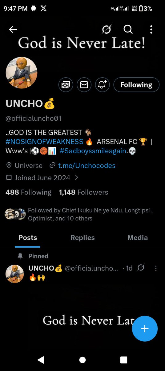 notlaycon's tweet photo. @ChiefNe2238 @Officialuncho02 @officialuncho01 I'm following both bro 
7061164398 https://t.co/f58Osp1nh3