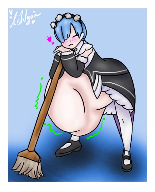 VornyAshylnn's tweet photo. Rem as promised!~ 🩵

#Vore #Voredrawing #femalepred #rem https://t.co/ZHaBmFUKZa