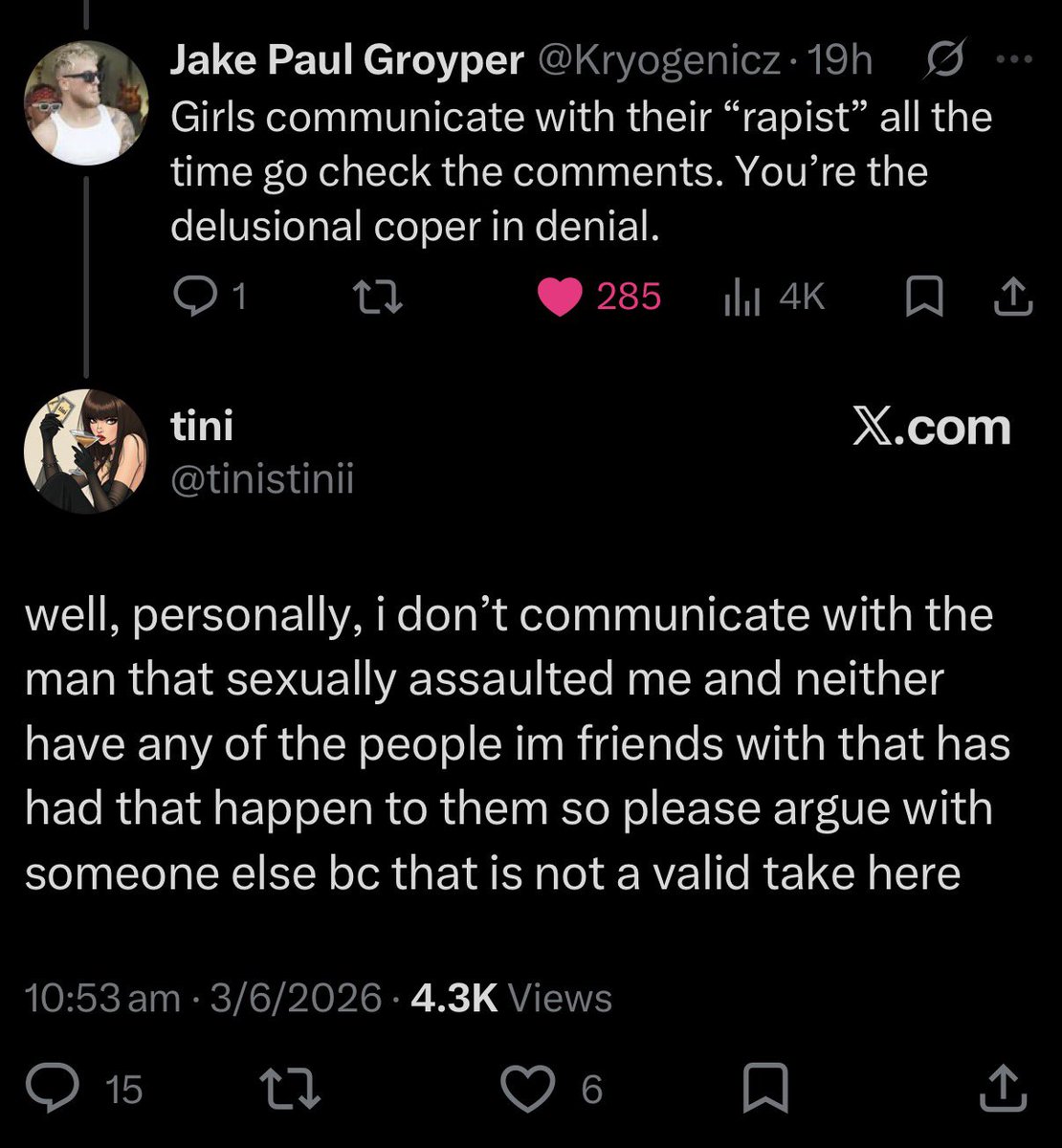 SiFiSignal's tweet photo. @tinistinii you’re getting bodied in the comments 💀 https://t.co/tH7zMe04Tl