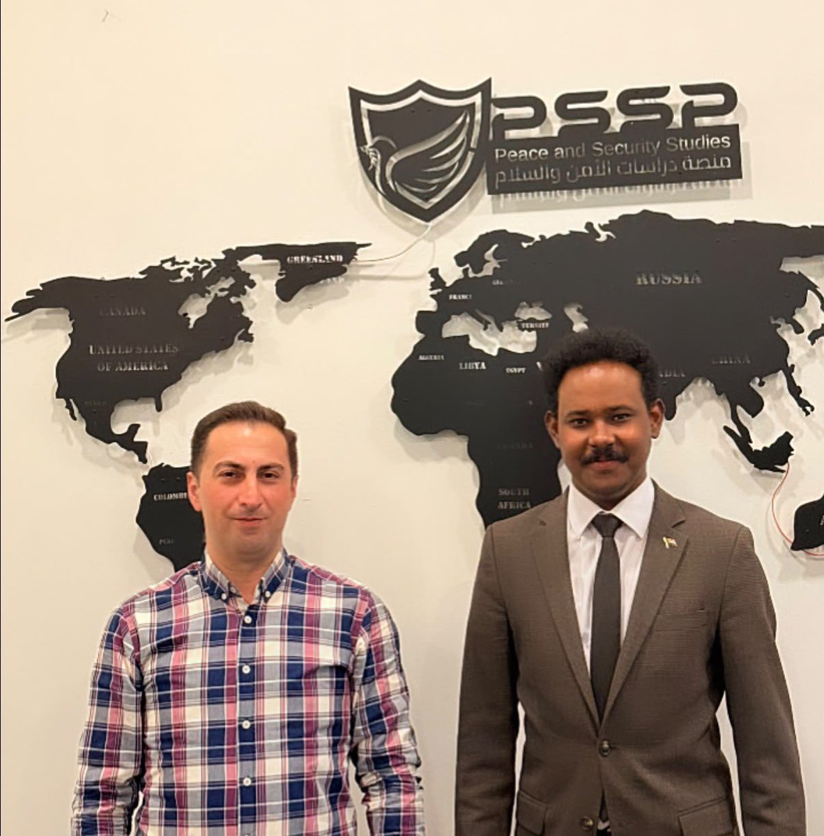 clkertac's tweet photo. Değerli kardeşim Dr. İbrahim Nasir başkanlığında kurulan Peace and Security Studies Platform’u ziyaret ettim. https://t.co/kOd6w3RoTk