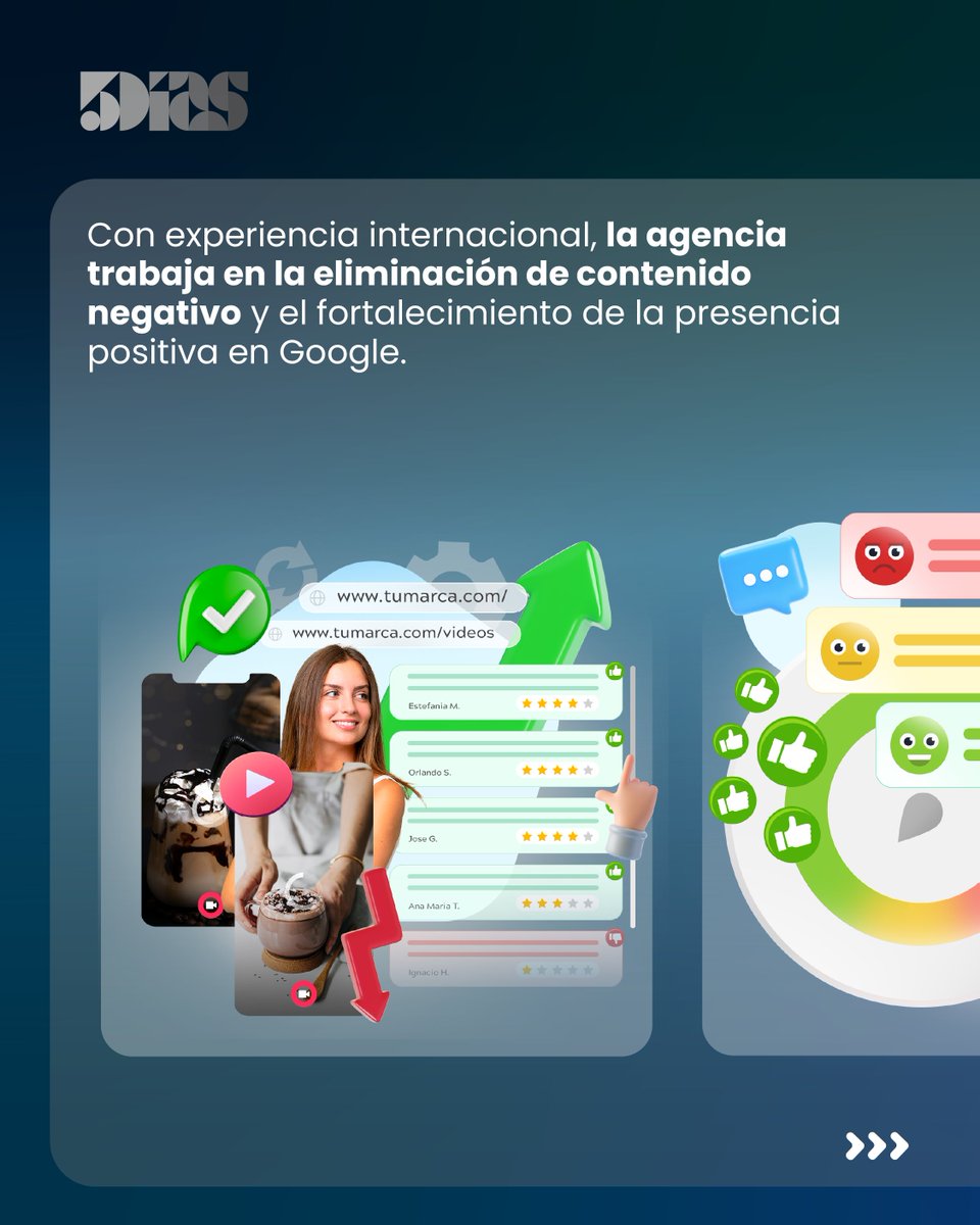 5DiasPy's tweet photo. 🚀 La reputación digital ya es parte del negocio.

ORM AGENCIA desembarca en Paraguay para ayudar a empresas y figuras públicas a proteger y fortalecer su imagen online. 🌐

Con estrategia legal, SEO y comunicación, la firma apuesta por una gestión ética y profesional de la reputación digital.

Conoce más en: https://t.co/aUbbLYcxnp 

🔗https://t.co/5NjYt40DQE

#ReputaciónDigital #SEO #Comunicación #Paraguay #5días