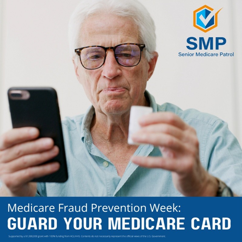 VCAAAging's tweet photo. Guard your Medicare card. Don’t give your Medicare number to anyone over the phone. Don’t text it. Don’t use it to sign up for “free” offers. Saying no is the best defense against scammers. 

🔗: https://t.co/C5SydCBcbD

#MedicareFraudPreventionWeek #MFPW https://t.co/l4BPhUkHqF