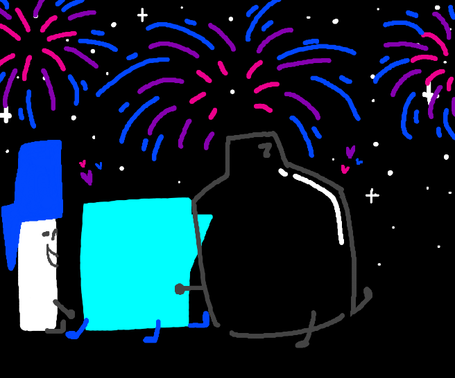 hamThesillyhead's tweet photo. day 628 of drawing liy every day until she wins TPOT. Let's share this night together https://t.co/09XH2u1cJd