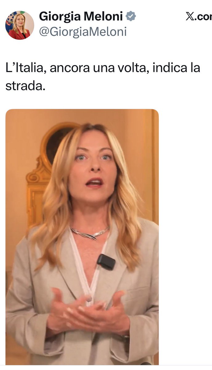 vitalbaa's tweet photo. Faccio presente alla Presidente del Consiglio che, riguardo ai CPR in paesi terzi, le cose non stanno esattamente come lei dice. Notare i tempi:

1) nell’ottobre 2024 i centri in Albania diventano operativi per l’esame delle domande di asilo con procedura accelerata.

2) Nel marzo 2025, dato che erano erano vuoti, i centri vengono adibiti a CPR.

3) Nell’aprile 2024 l’Ue aveva approvato il Patto migrazioni e asilo che prevede i primi CPR in paesi terzi.

Quindi, semmai è l’Italia che ha copiato l’Europa per i CPR, e non viceversa.