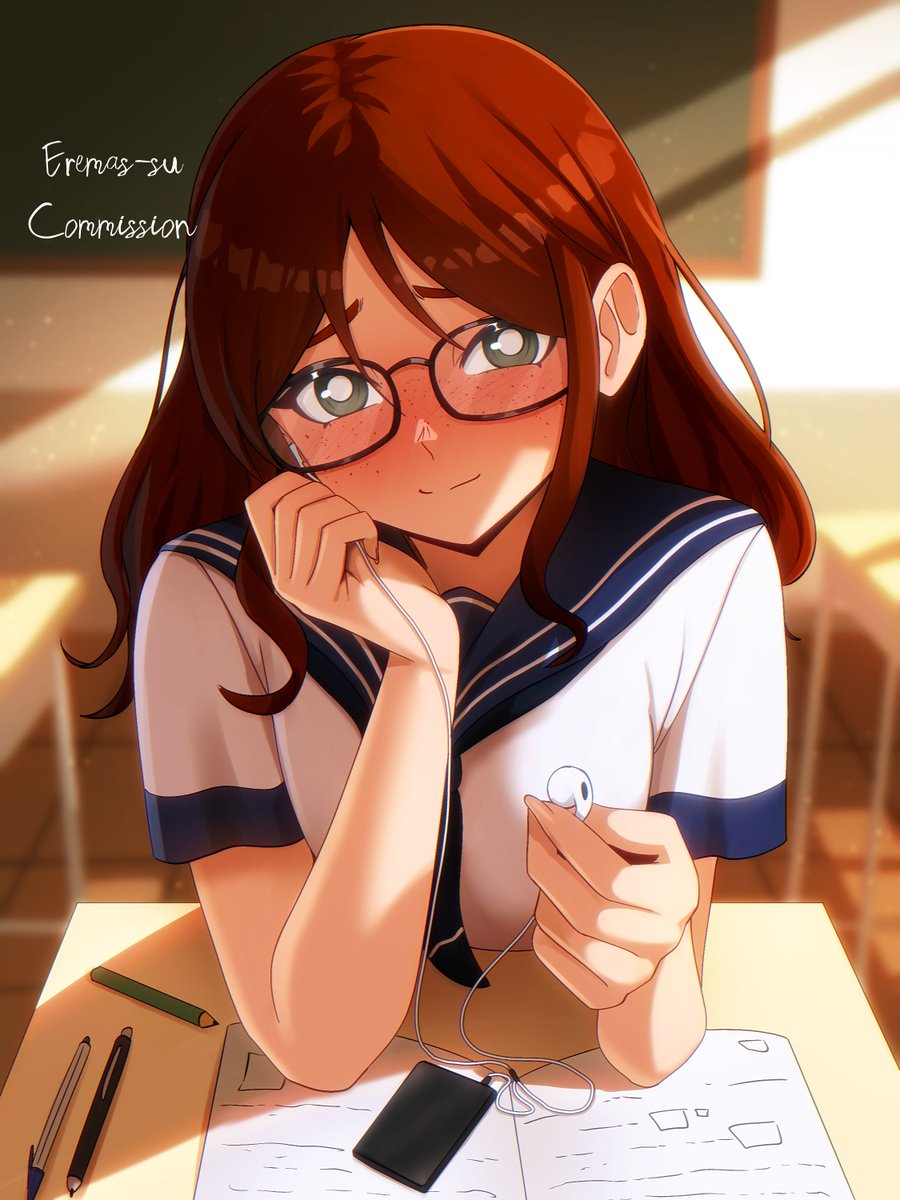 Eremassu's tweet photo. Friend E - #Vtuber         

Commission for @/JonnRRR https://t.co/E01a3Xb4A3