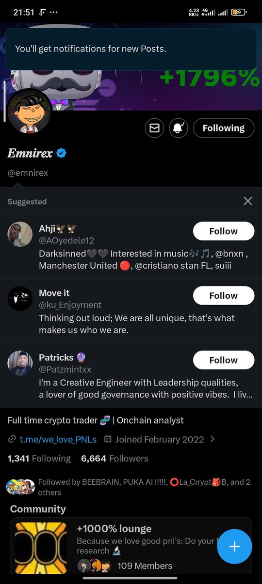 MeliodazXT's tweet photo. @emnirex HixkX2WtSRzBysyiaGGD5g4vAVid3MYnJcnZ5wG1cpAe

@brigade2004 
@arescoins 
You guys can as well repost and like and most especially follow @emnirex with your post  notifications turned on https://t.co/0UpZNzzv5w