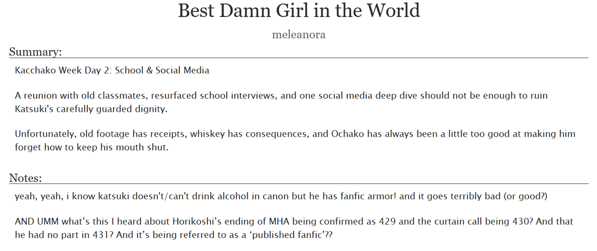 meloeleanora's tweet photo. #KCHKWK26 Day 2: School &amp; Social Media

oops back again bc i forgot to share day 2. this one has a scene of intentional cringe -- you've been warned

https://t.co/u3IiGeXrzV

#Kacchako 勝茶 https://t.co/gFAdvZDwRt