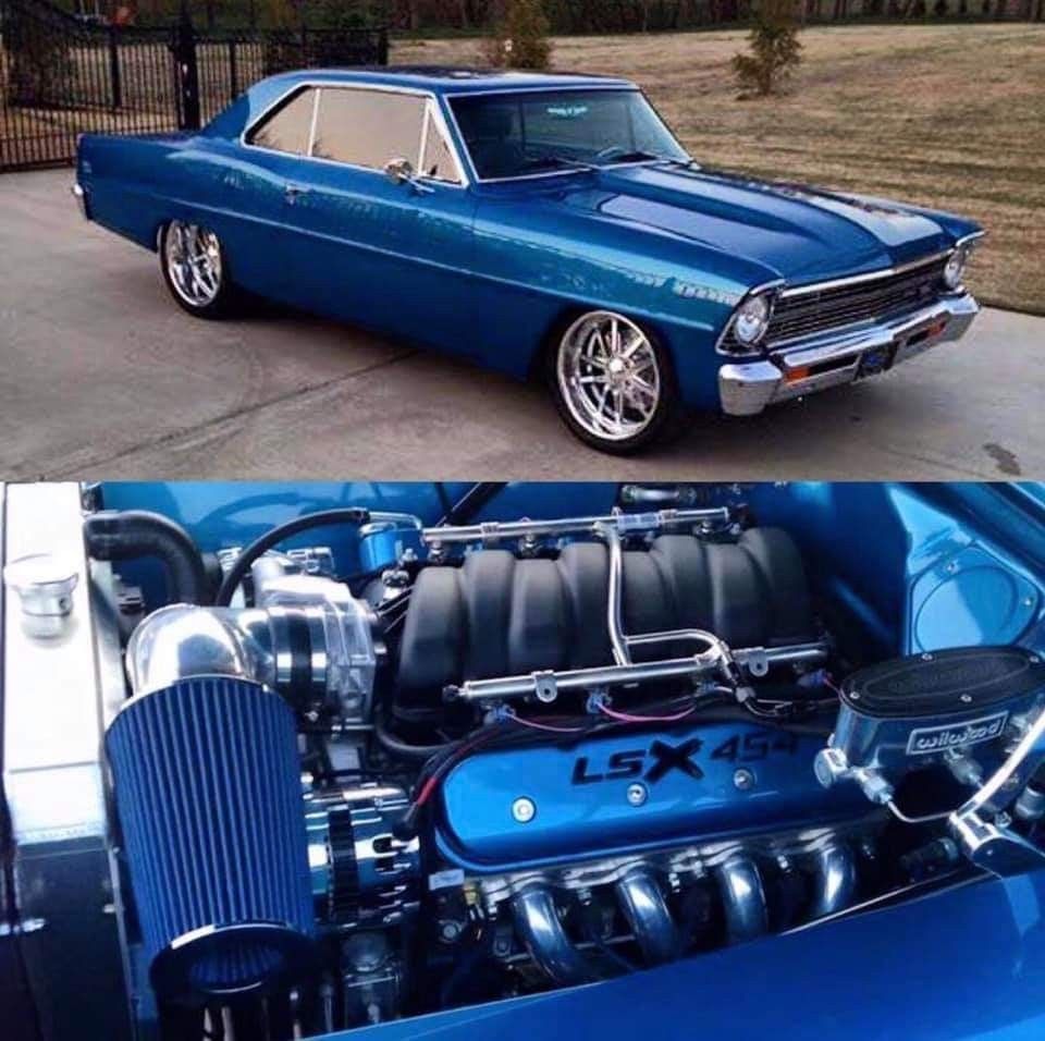 HappyMotorhead's tweet photo. Cool or Not?
This pristine '66 Chevy II Nova with a screaming LSX 454 swap — timeless classic or glorious powerplant Frankenstein?
#LSswap #ChevyNova #CoolOrNot https://t.co/HSz4tRBZHf