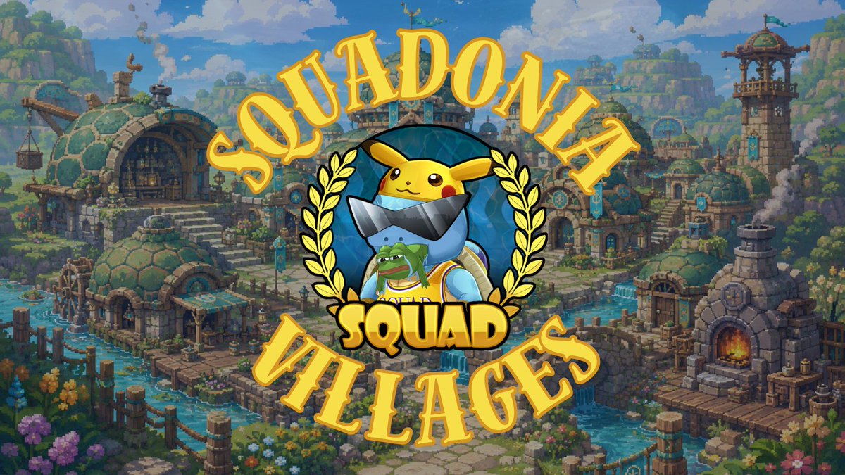 SquadVeChain's tweet photo. GN SQUAD!

Did you know on our Dapp you can already prepare for Squadonia?

Burn Metalands or Concrete Jungles for Village Tickets!

You could also mint a Ticket for 750 $VET!

1 Ticket = 1 Squadonia Village! https://t.co/XavlXNMZJb