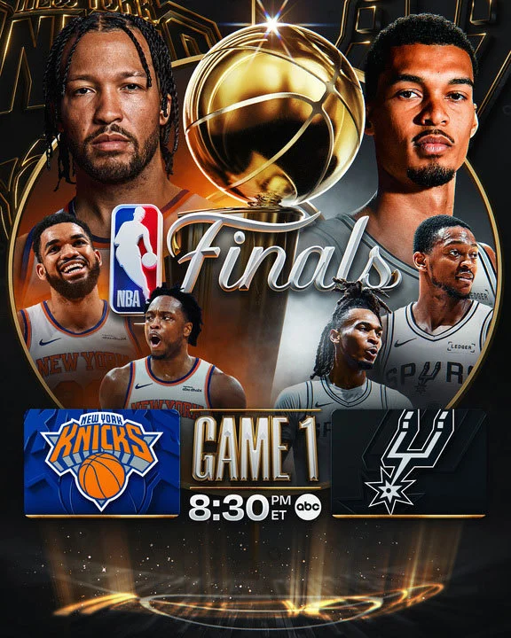 ValueBetFactory's tweet photo. NBA Finals - Game 1 🏀

Our scanner flagged a value:

🗽 NY Knicks +5.5 @ 1.96 (-104) on FanDuel 

Spurs vs Knicks. Wemby vs Brunson. The stage is set.