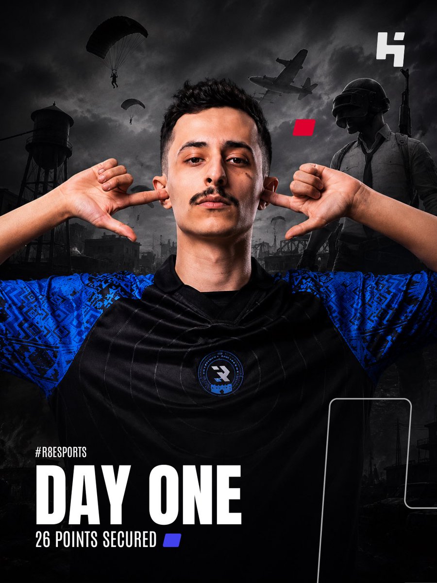 HypeCastSA's tweet photo. 🚨 | المركز 11 في اليوم الأول

أنهى فريق R8 Esports يومهم الأول في بطولة PMGO محتلين المركز الـ 11 برصيد 26 نقطة

كل التوفيق لممثلنا في مواجهة الغد بمرحلة البقاء 👏🏻💙
#HypeCast #R8Esports #PMGO https://t.co/tQ3TZKlm6O