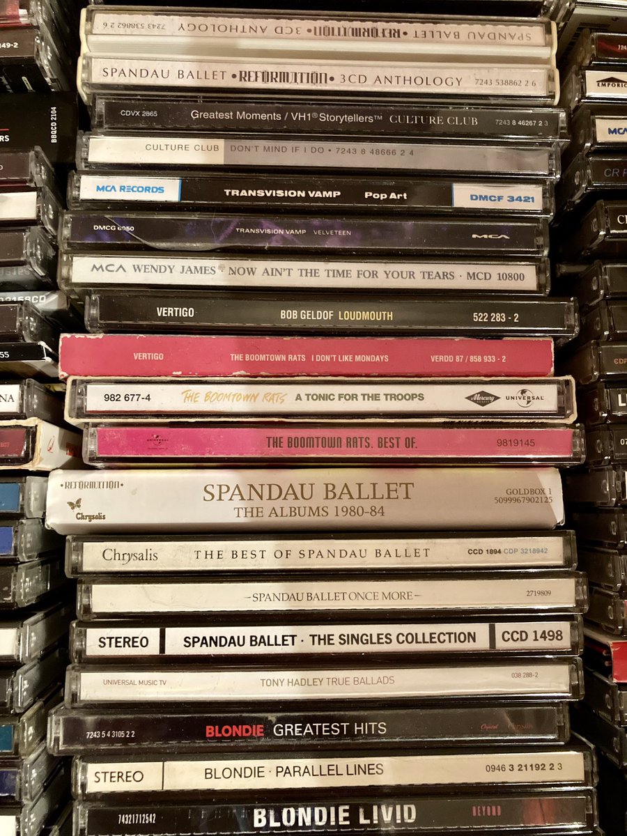 RobinWriteSmith's tweet photo. Part 2 

Mostly 1980s bands and albums, but which five albums you playing now.

Try to chose one per artist… https://t.co/6VPMgclnsk