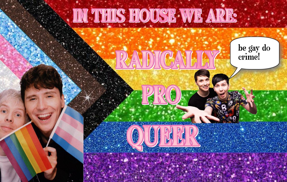 howellslesbians's tweet photo. radically pro queer! https://t.co/YmeFIj2prx
