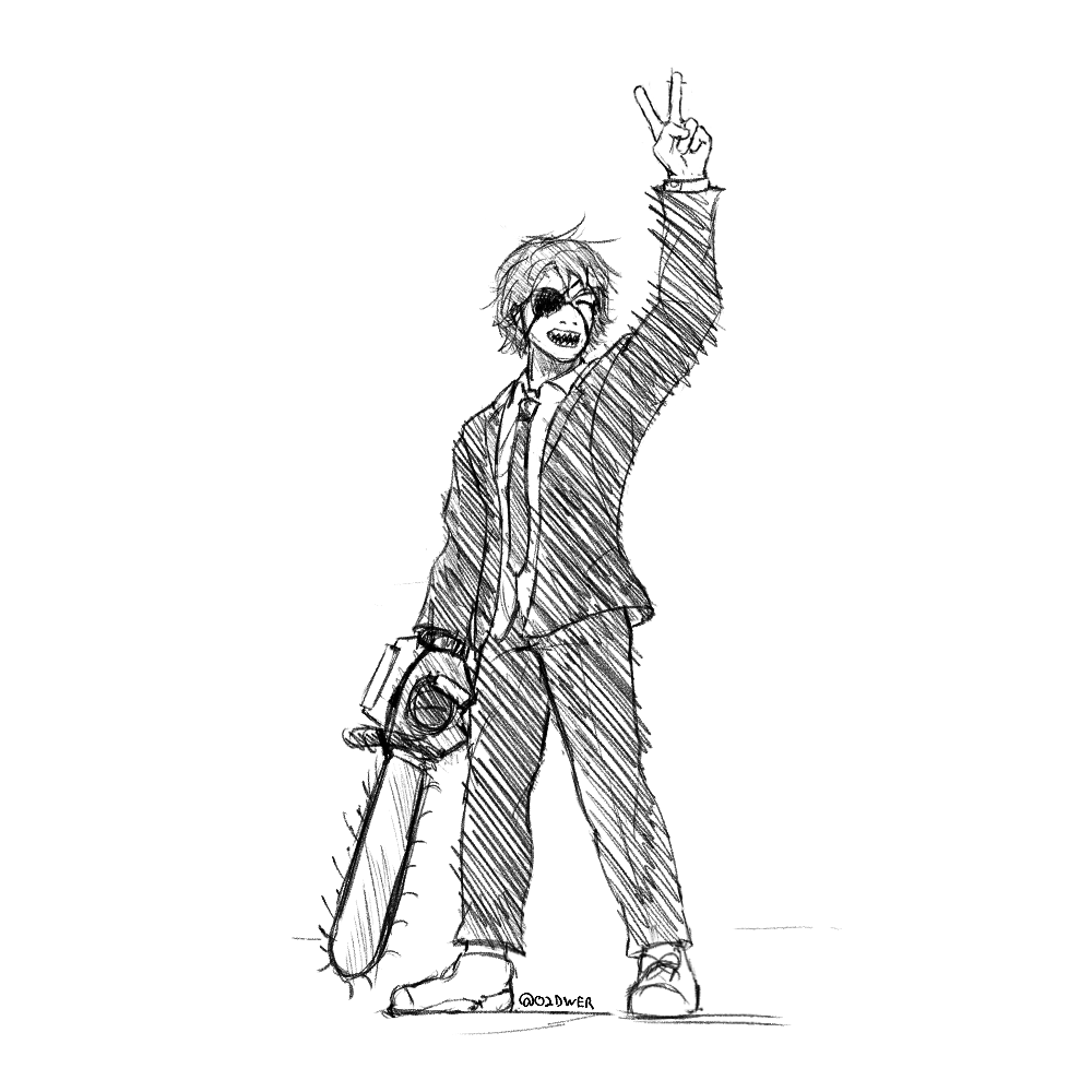 02DWER's tweet photo. Themes and such. #chainsawman #art #fanart #denji #evildead https://t.co/7d1rvBHhod