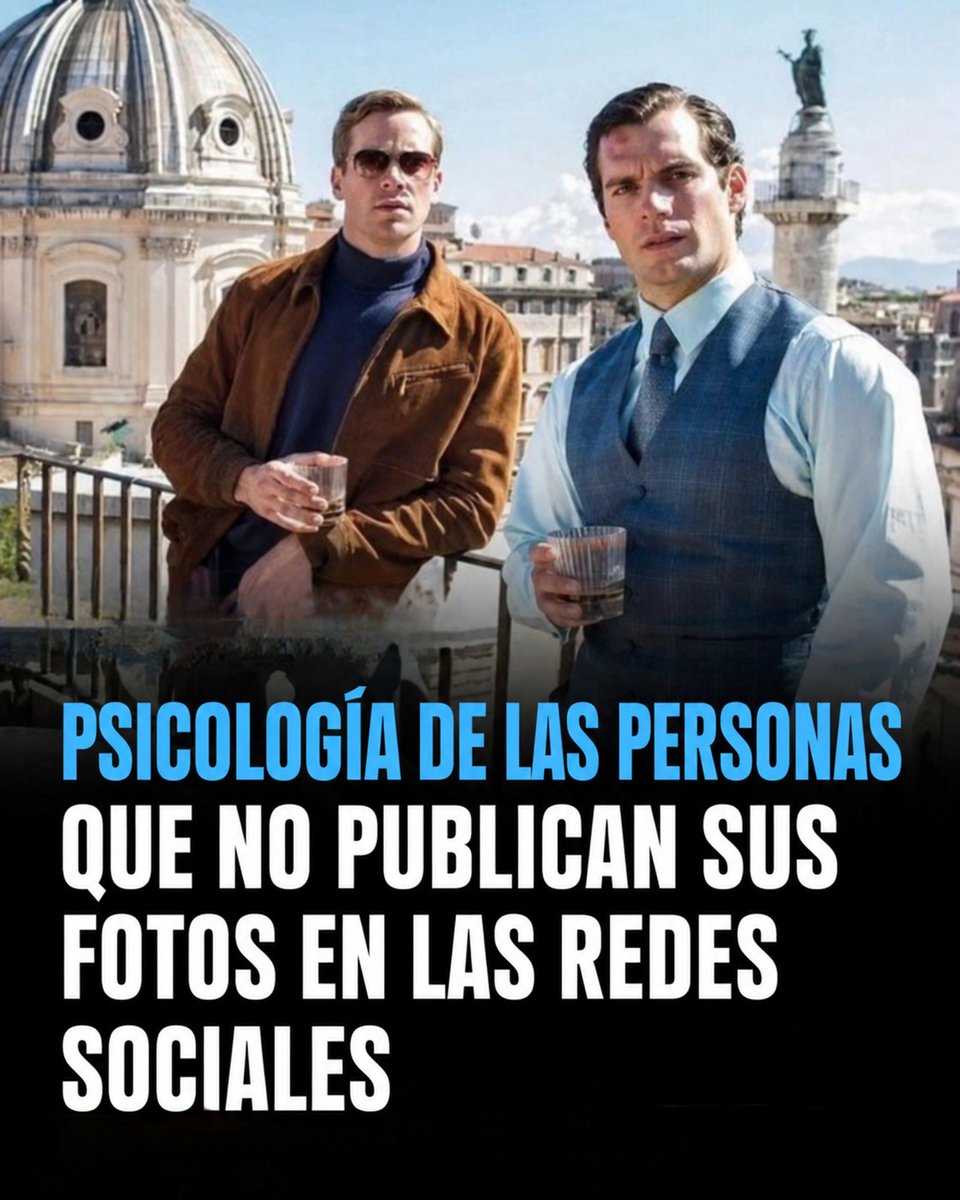 decaralviento's tweet photo. La psicología de las personas que NO publican sus fotos en redes sociales.

Hilo: https://t.co/5Wk3fjI5n5
