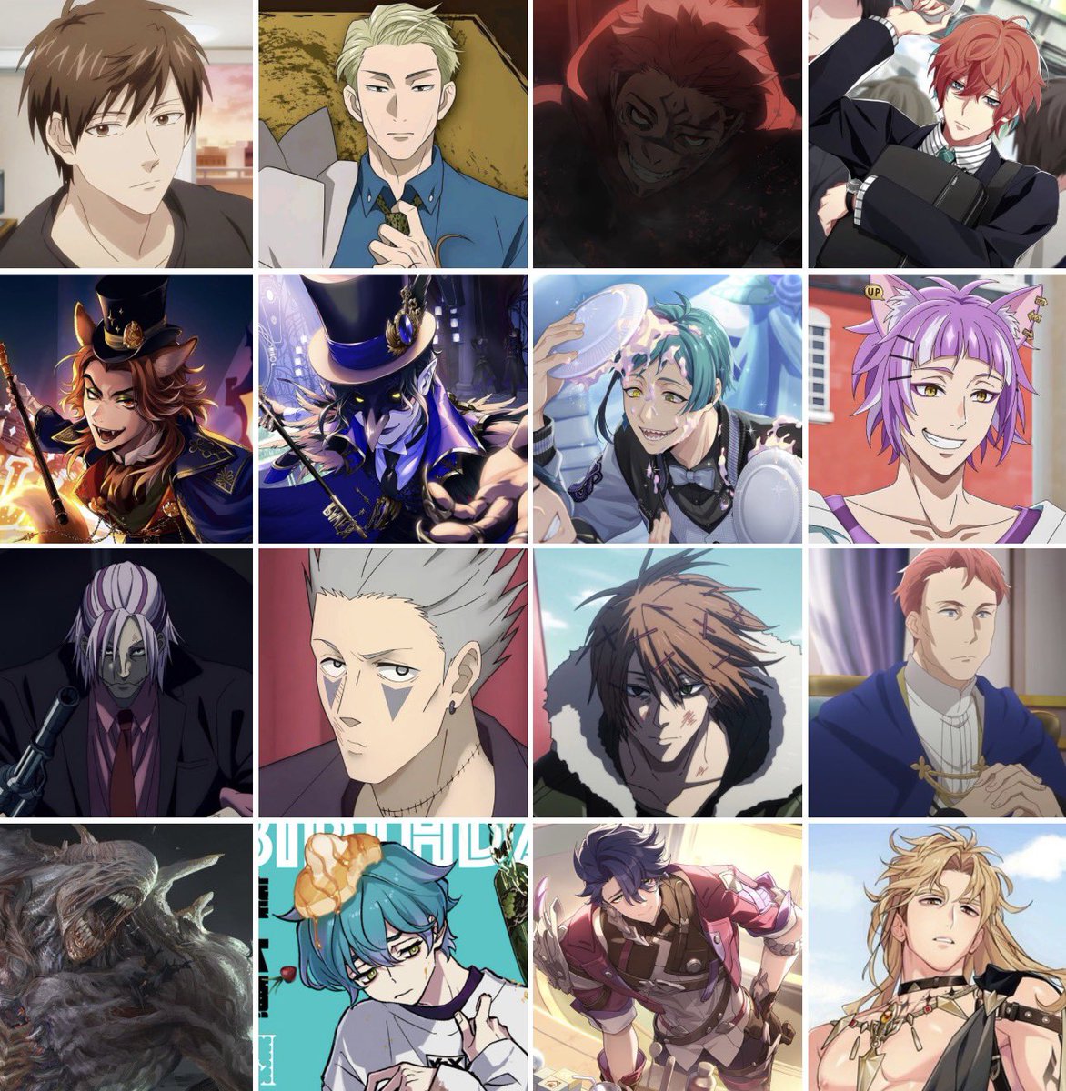 yumecipher's tweet photo. guess my type and find the common trait https://t.co/yruto1ouxJ