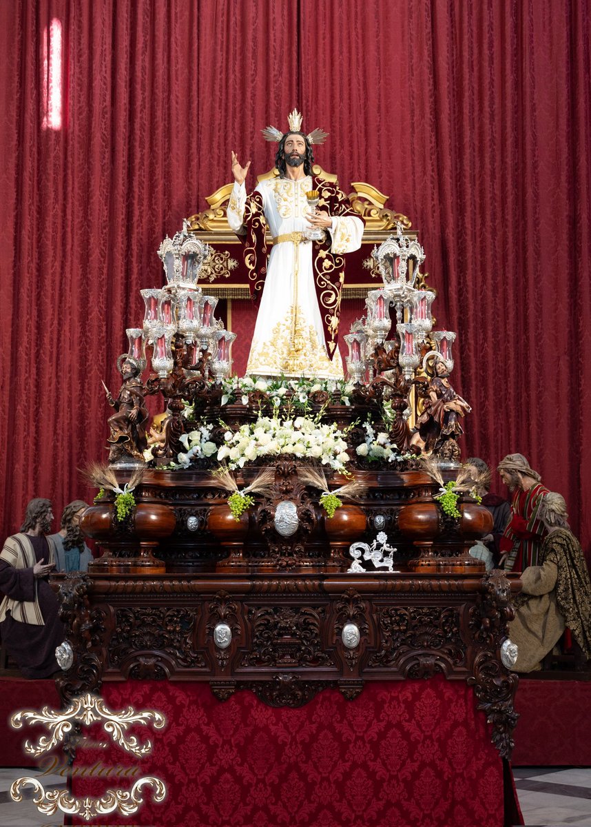 VENTURASUALIS's tweet photo. Asi es nuestro exorno floral del paso del Señor de la Sagrada Cena para su traslado al Palacio Arzobispal para la procesión del Corpus Christi de Sevilla.

#floresventura 
☎️ 651 91 29 60 https://t.co/qWyN2gAIem