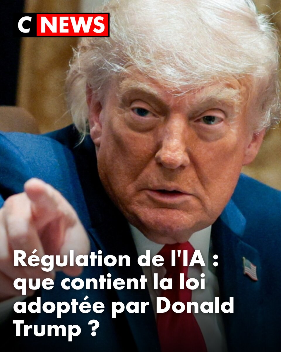 CNEWS's tweet photo. Vers un contrôle accru de l'IA  ?

https://t.co/yTeBBslpek https://t.co/OYnrtQbETW