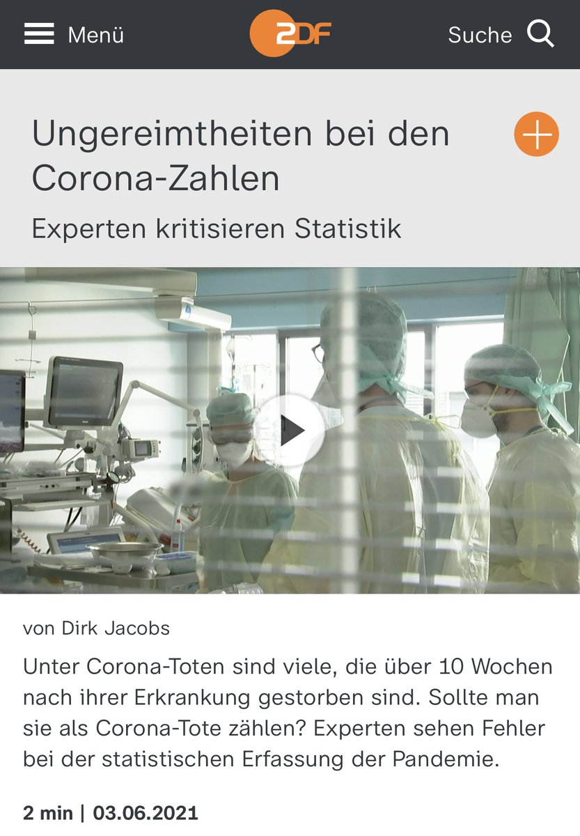 Tom_Bayou's tweet photo. "Unter Corona-Toten sind viele, die über 10 Wochen nach ihrer Erkrankung gestorben sind. Sollte man sie als Corona-Tote zählen?"

03.06.2021 #RichtigErinnern https://t.co/mcxJYBdwc1