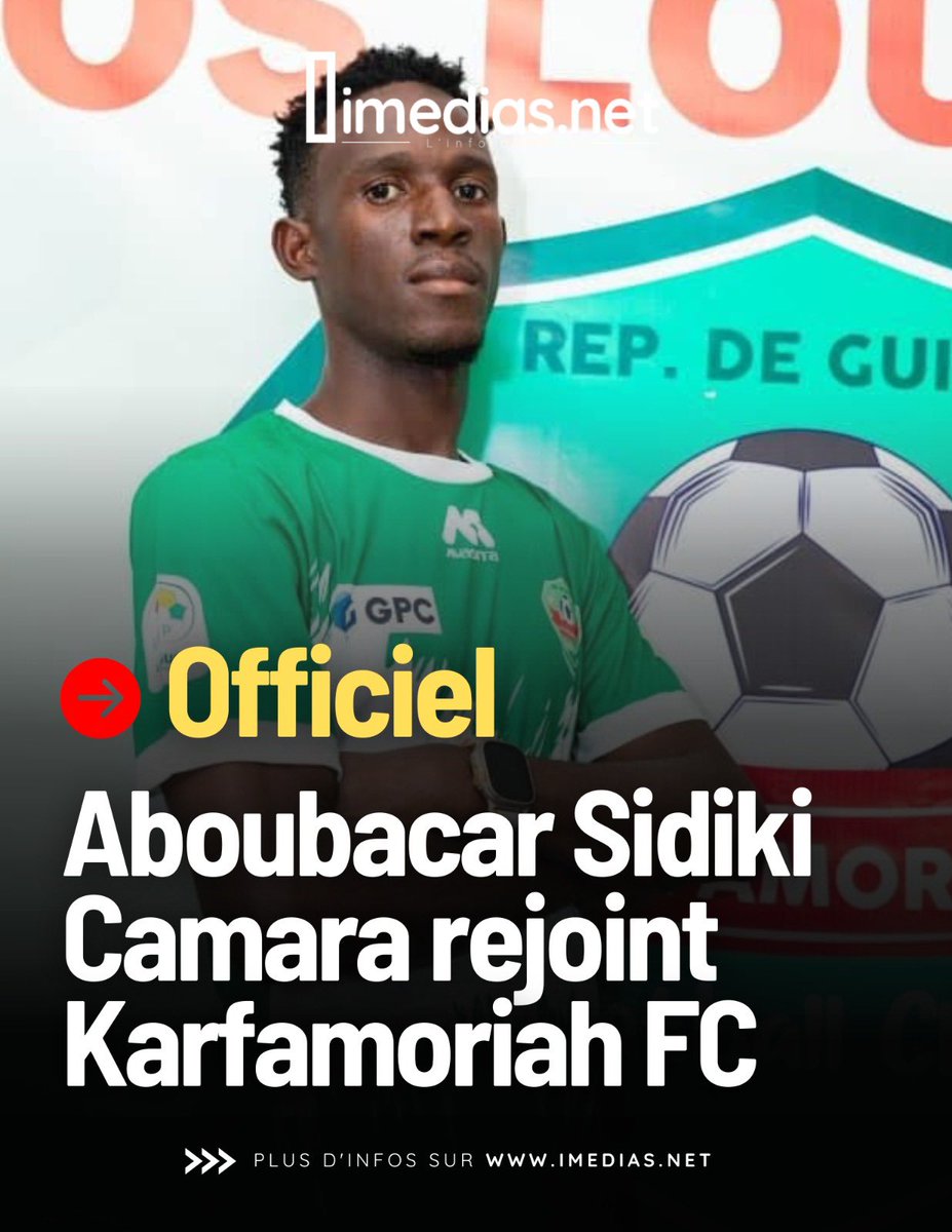 ImediasNet's tweet photo. Karfamoriah FC n’a pas encore dit son dernier mot sur le mercato. Les 6 Kilos viennent de signer un nouveau renfort en vue de la saison prochaine. 

Les détails 👉 : https://t.co/TLwdyaVK2d https://t.co/X9EkLJI5SM