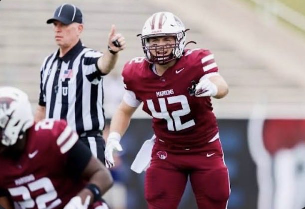 JosiahMitcsa's tweet photo. Blessed to receive an official offer from Roanoke College!! @CoachE_Morman @NCHSTrojanFB @Coach_Ferrick @pepman704 @RoanokeFB @RCmaroons #GoNoke #AGTG https://t.co/heNdxhjdfE