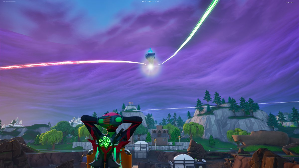 FortTracker's tweet photo. #Fortnite OG Vault Tracking:

Stage: 5.2
Rune Key: #2
Location: Loot Lake
Date: June 3rd 5:00pm ET

The Red (Snow Mountain) laser has been connected with the Rune Key, players will need to hold it there otherwise it will fall back. https://t.co/43BMqOhDly