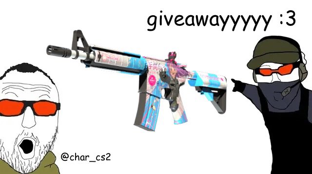 char_cs2's tweet photo. giving away this field tested m4a4 temukau so i don’t #gambleit :3

rt &amp; comment and i’ll pick a winner in 7 days ^_^ https://t.co/mcx7arfvuG