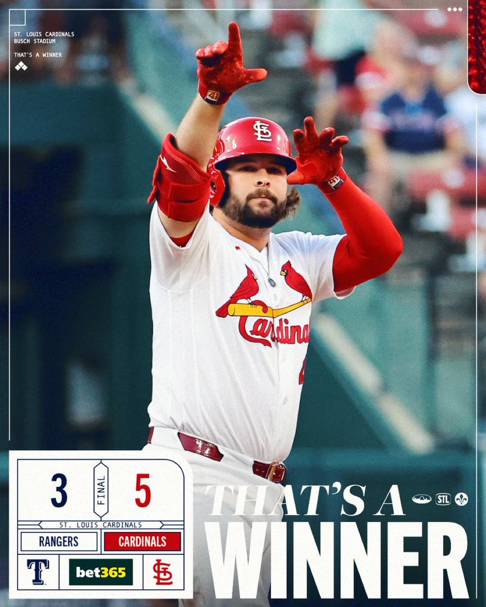 TrellJSports's tweet photo. ‼️ BANG BANG ‼️ 

💰 MLB VIP WINNER 💰

✅ St.Louis Cardinals ML (2U) 

Let’s HEAT TF UP ON THE BASES ‼️

#STLCARDS https://t.co/34oWKyLA2D