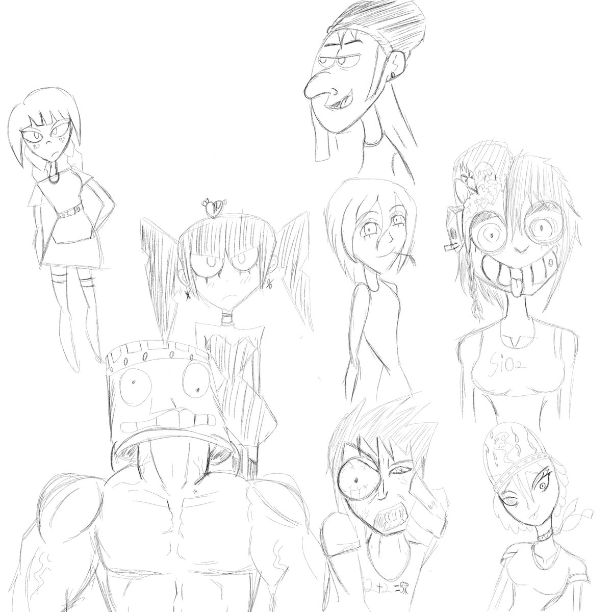 mx_volt's tweet photo. bueno un poco del estilo Cartoon ps. Use como base barias imágenes que encontré #dibujó #dibujodiario #illustragram #draw #drawdrawdraw #skecth #manga #mangaart #mangaartist #skechbook #cartoon #monsters #punk #cartoonist #monster Menos el rey balde alabado sea el rey https://t.co/z7Q81ugKPd