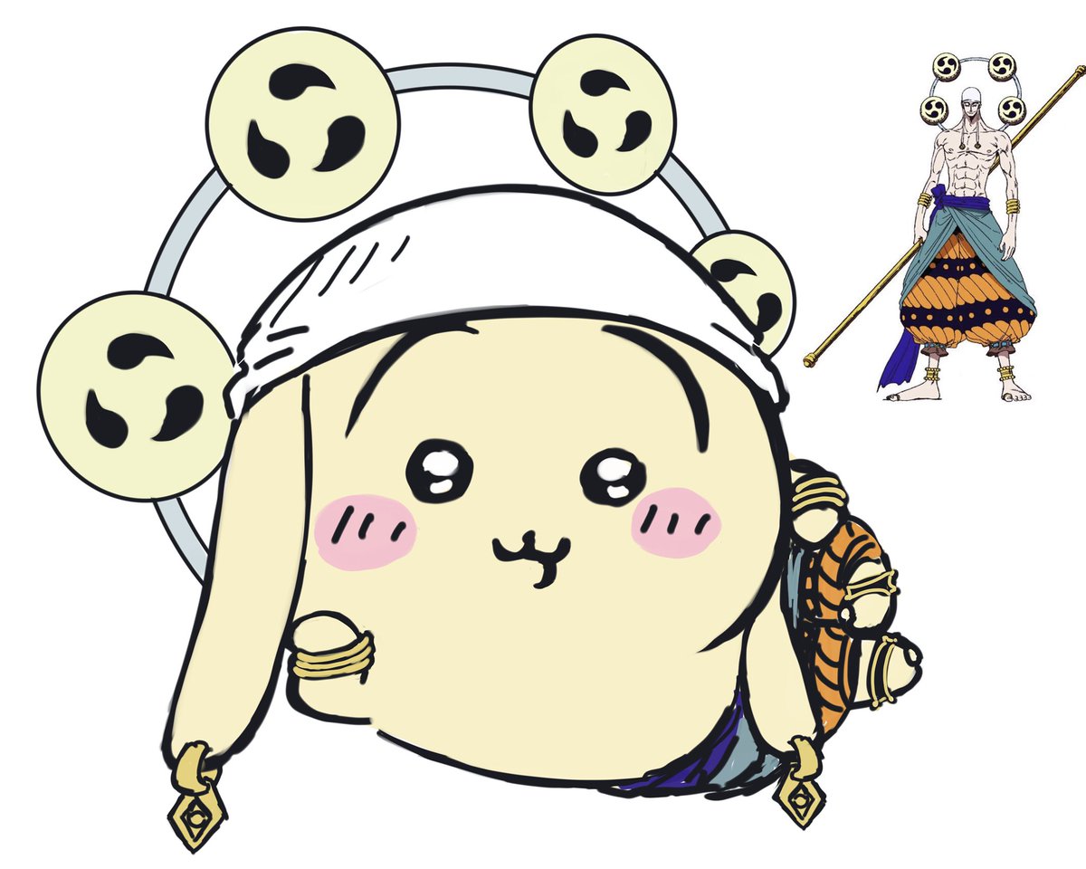luci_elle__'s tweet photo. Enel Usagi for my bf cuz he likes them a little too much #ONEPIECE https://t.co/UiOEGxNdo0