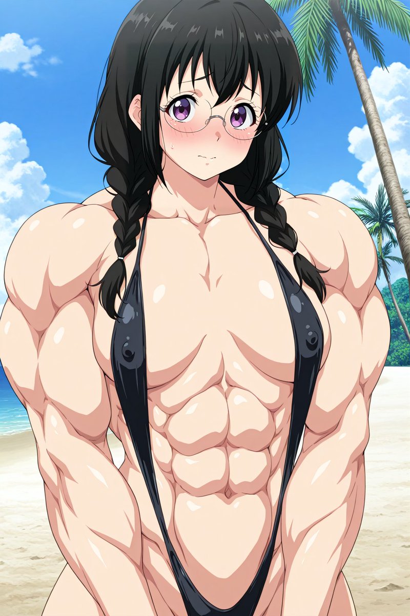 RuukoCat's tweet photo. Swimsuit https://t.co/Vw94S8CpVB