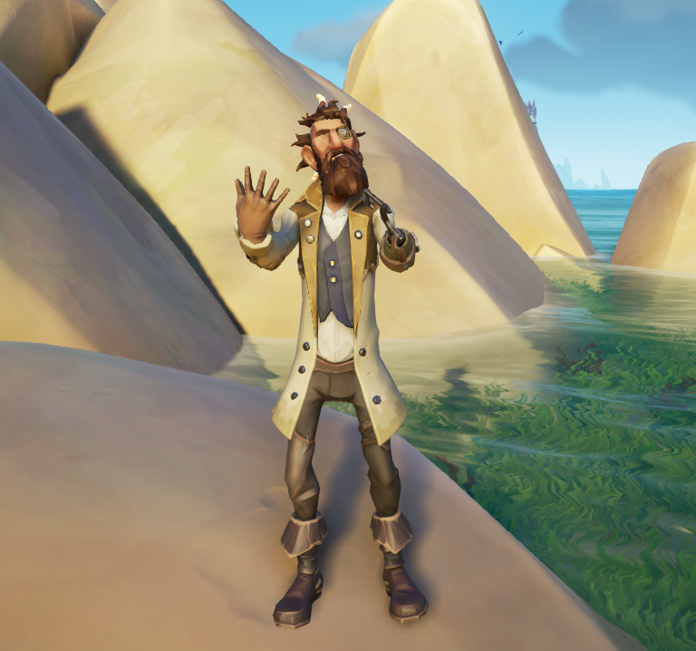 Clasher4801's tweet photo. Theme: Inventor  #StyleOfThieves #SeaOfThieves

@SeaOfThieves https://t.co/K64pSIi9Md