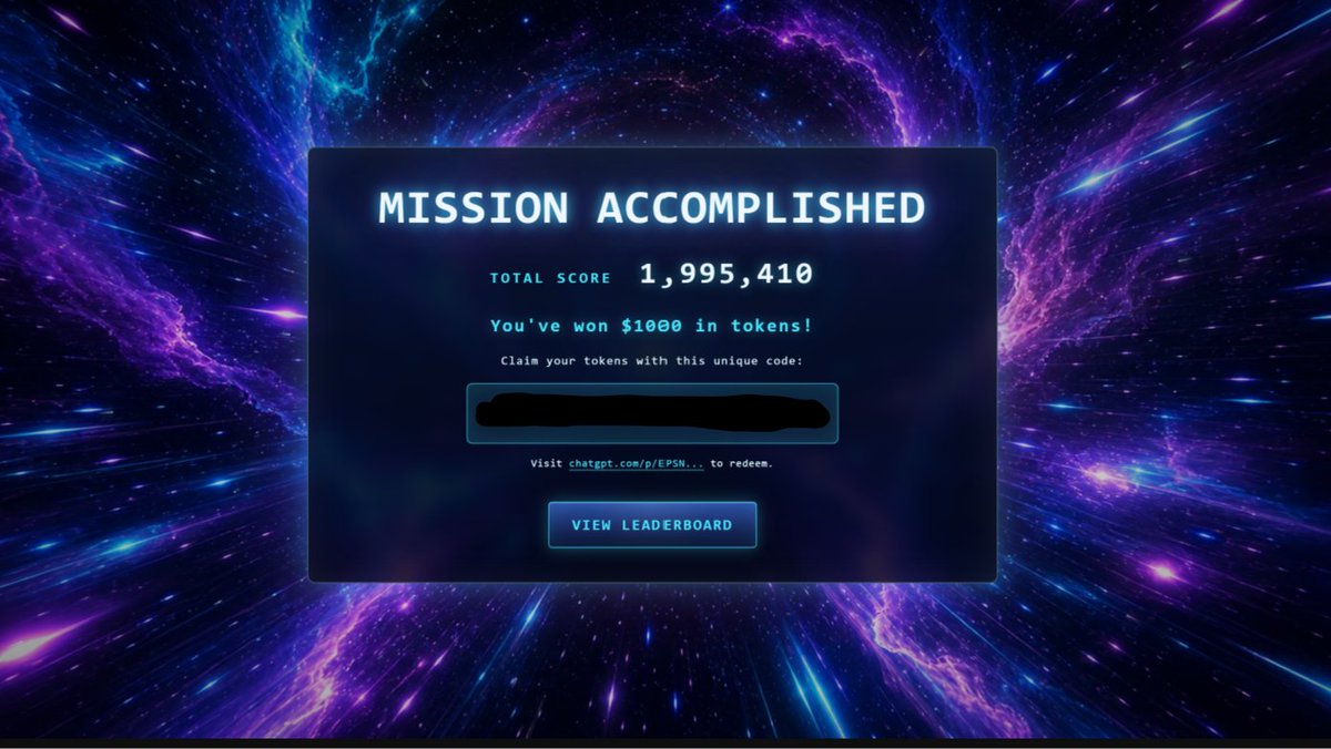 CEOAlexColon's tweet photo. Wow! @OpenAIDevs NBA Finals "Time to Fly" commercial puzzle was incredibly fun and worth it. Thank you!! https://t.co/V74eiRcxNw